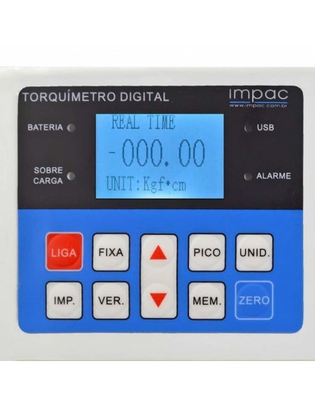 Torquímetro de Parafusadeira Digital Dinâmico com Impressora IP-ANL-20P