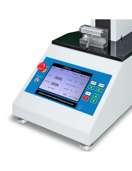 Máquina de Ensaio Universal Compressão 100 Kg IP-90COM