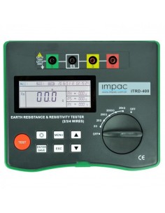 Terrômetro Digital Wenner ITRD 400 2