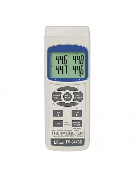 Termometro Digital 4 canais TM-947SD Lutron