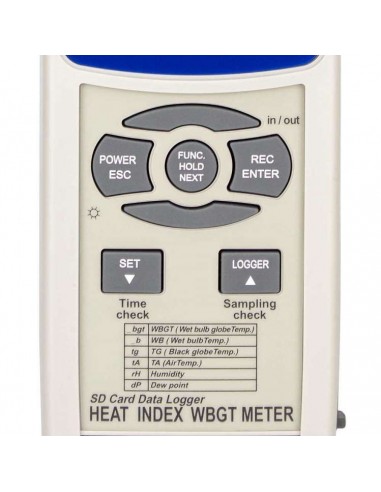 Termômetro de Globo ( IBUTG ) Lutron WBGT-2010SD
