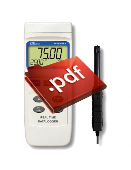 Termohigrômetro YK-2005RH Lutron