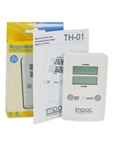 Termohigrômetro Digital Temperatura e Umidade Interna TH-01 2