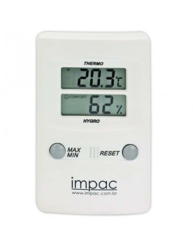 Termohigrômetro Digital Temperatura e Umidade Interna TH-01
