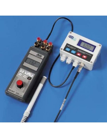 Simulador pT100 precisão HD2047 Delta Ohm