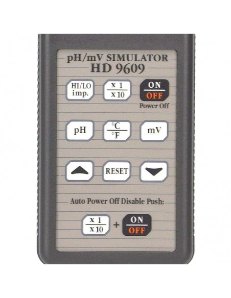 Simulador Digital de pH / mV HD 9609
