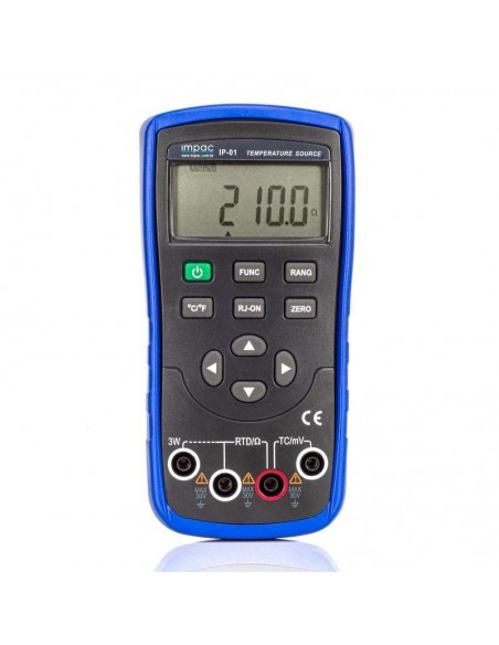Simulador de Termopar Termoresistência pT100 Resistência e Tensão IP01