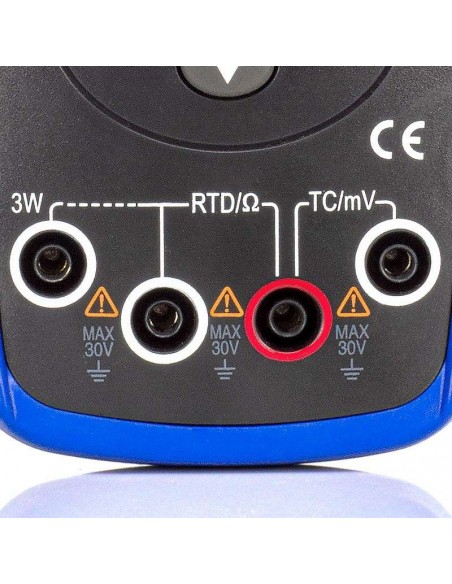 Simulador de Termopar Termoresistência pT100 Resistência e Tensão IP01