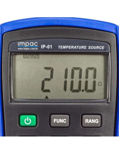 Simulador de Termopar Termoresistência pT100 Resistência e Tensão IP01
