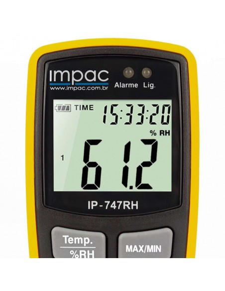 Registrador de Umidade Impac IP-747RH (Coletor de Dados)