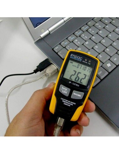 Registrador de Umidade Impac IP-747RH (Coletor de Dados)