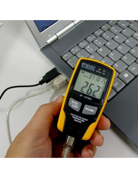 Registrador de Umidade Impac IP-747RH (Coletor de Dados)