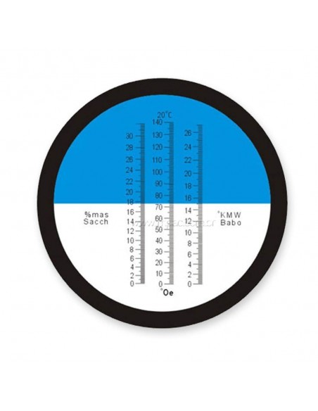 Refratômetro Portátil 0 a 32 Brix IPB-32KT