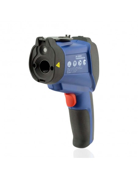 Pirômetro Óptico Infravermelho 2200°C com Vídeo