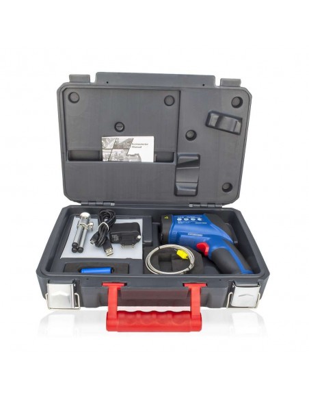 Pirômetro Óptico Infravermelho 2200°C com Vídeo