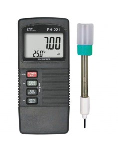 pHmetro Portátil Datalogger PH-221