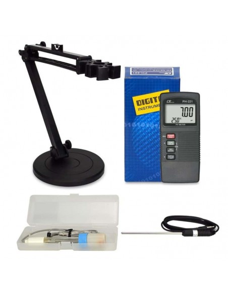 pHmetro Portátil Datalogger PH-221