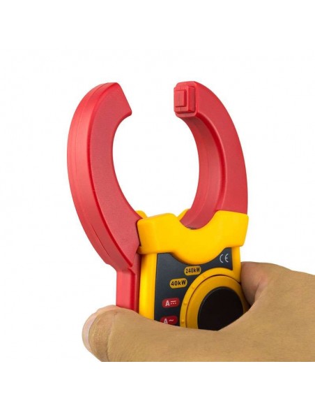 Wattímetro Alicate Digital True RMS 1000A CC-CA 240KW Profissional