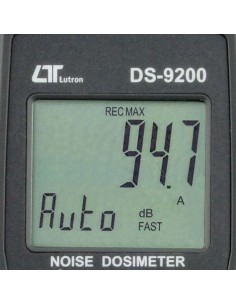 NR 15 Dosímetro de Ruído Exposição Ruído Sonoro NR-15 DS-9200 2