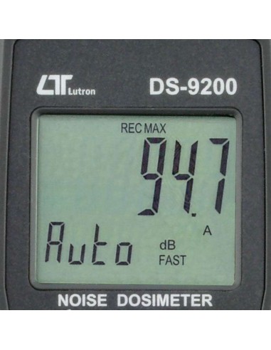 NR 15 Dosímetro de Ruído Exposição Ruído Sonoro NR-15 DS-9200