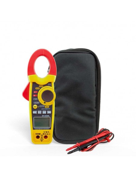 Wattímetro Alicate Digital True RMS 1000A CC-CA 240KW Profissional