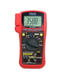 Multímetro RS-232 True RMS 3 5/6 Dígitos IP-370TR Impac