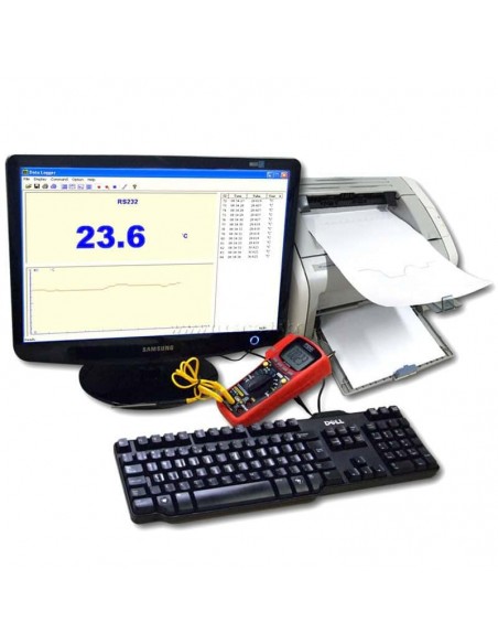 Multímetro RS-232 True RMS 3 5/6 Dígitos IP-370TR Impac