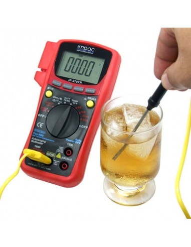 Multímetro RS-232 True RMS 3 5/6 Dígitos IP-370TR Impac