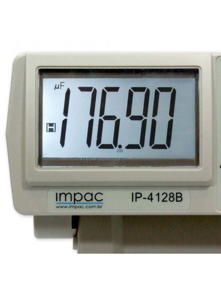 Multímetro de Bancada Digital True RMS 4 1/2 Dígitos Impac IP-4128B