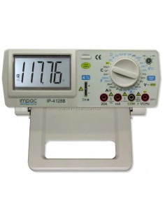 Multímetro de Bancada Digital True RMS 4 1/2 Dígitos Impac IP-4128B
