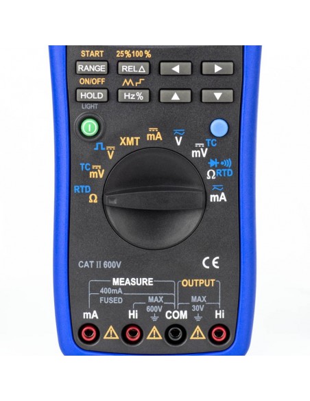 Multímetro Calibrador Termopar pT100 Loop de Corrente IP-790