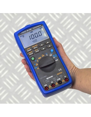 Multímetro Calibrador Termopar pT100 Loop de Corrente IP-790