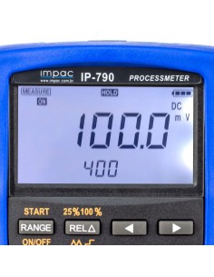 Multímetro Calibrador Termopar pT100 Loop de Corrente IP-790 2