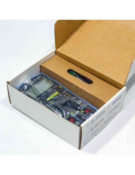 Multímetro Autorange Capacímetro Frequencímetro IP-337T Impac