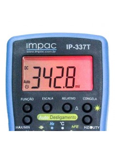 Multímetro Autorange Capacímetro Frequencímetro IP-337T Impac 2