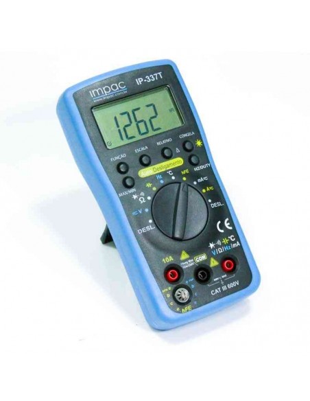 Multímetro Autorange Capacímetro Frequencímetro IP-337T Impac