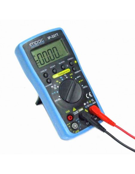 Multímetro Autorange Capacímetro Frequencímetro IP-337T Impac