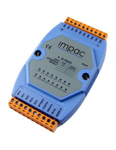 Módulo Saída Digital 16 Canais com Coletor Aberto IP-7043D