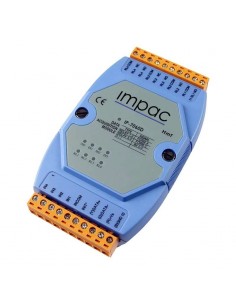 Módulo Entrada Digital Isolada 4 Entradas 4 Saídas Relé IP-7060D