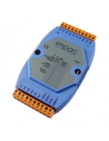 Módulo Entrada Digital 7 Canais 8 Saídas Digitais não isoladas RS-485 IP-7050