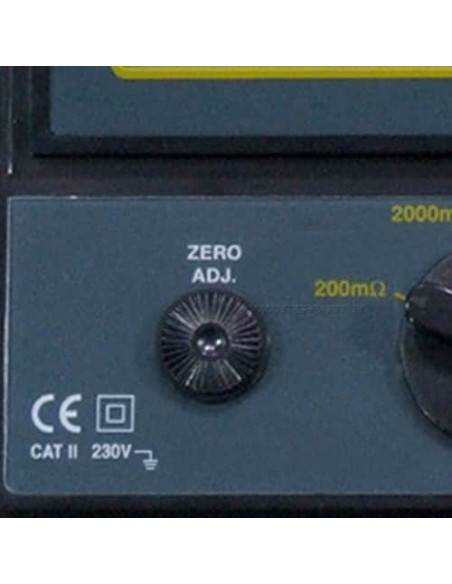 Miliohmímetro digital Lutron MO2001 Medição resistência baixa