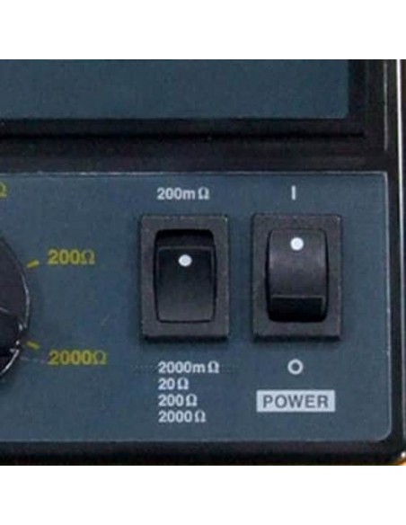 Miliohmímetro digital Lutron MO2001 Medição resistência baixa