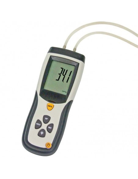 Micromanômetro digital Medidor de pressão diferencial Impac 2 PSI