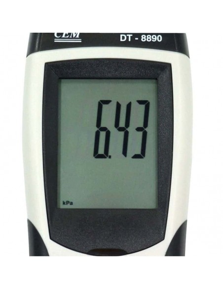 Micromanômetro digital Medidor de pressão diferencial Impac 2 PSI