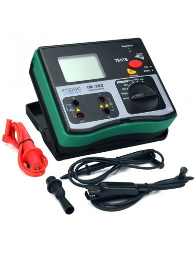 Megômetro Digital Portátil IM-301 Impac