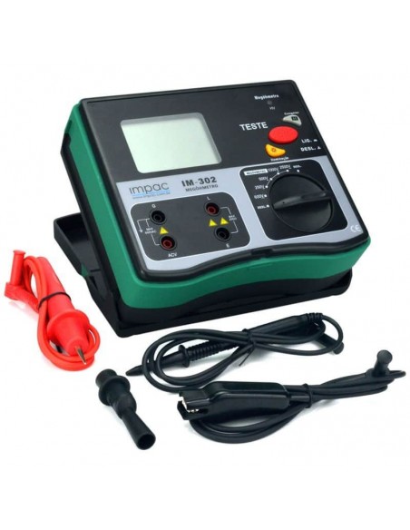 Megômetro Digital Portátil IM-301 Impac