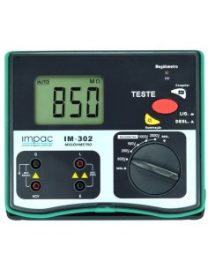 Megôhmetro Digital Portátil IM-302 Impac 2