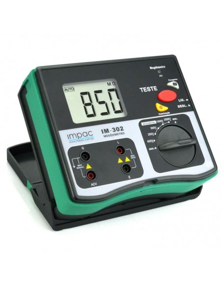 Megôhmetro Digital Portátil IM-302 Impac