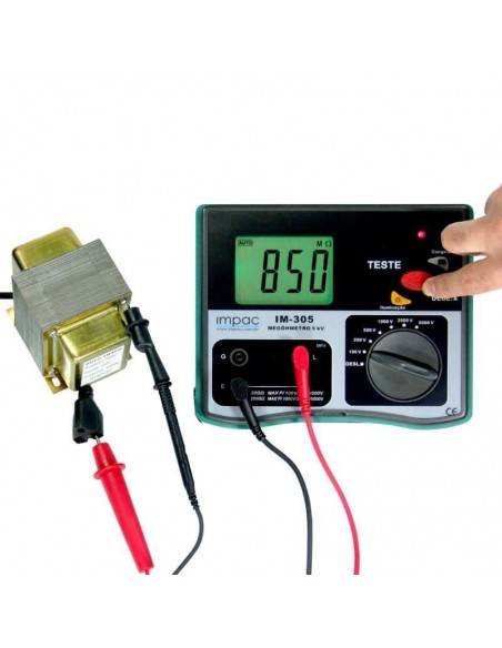 Megôhmetro Digital 5KV IM-305 Impac