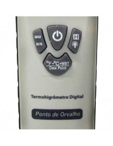 Medidor Ponto de Orvalho e Umidade IP-780 IMPAC